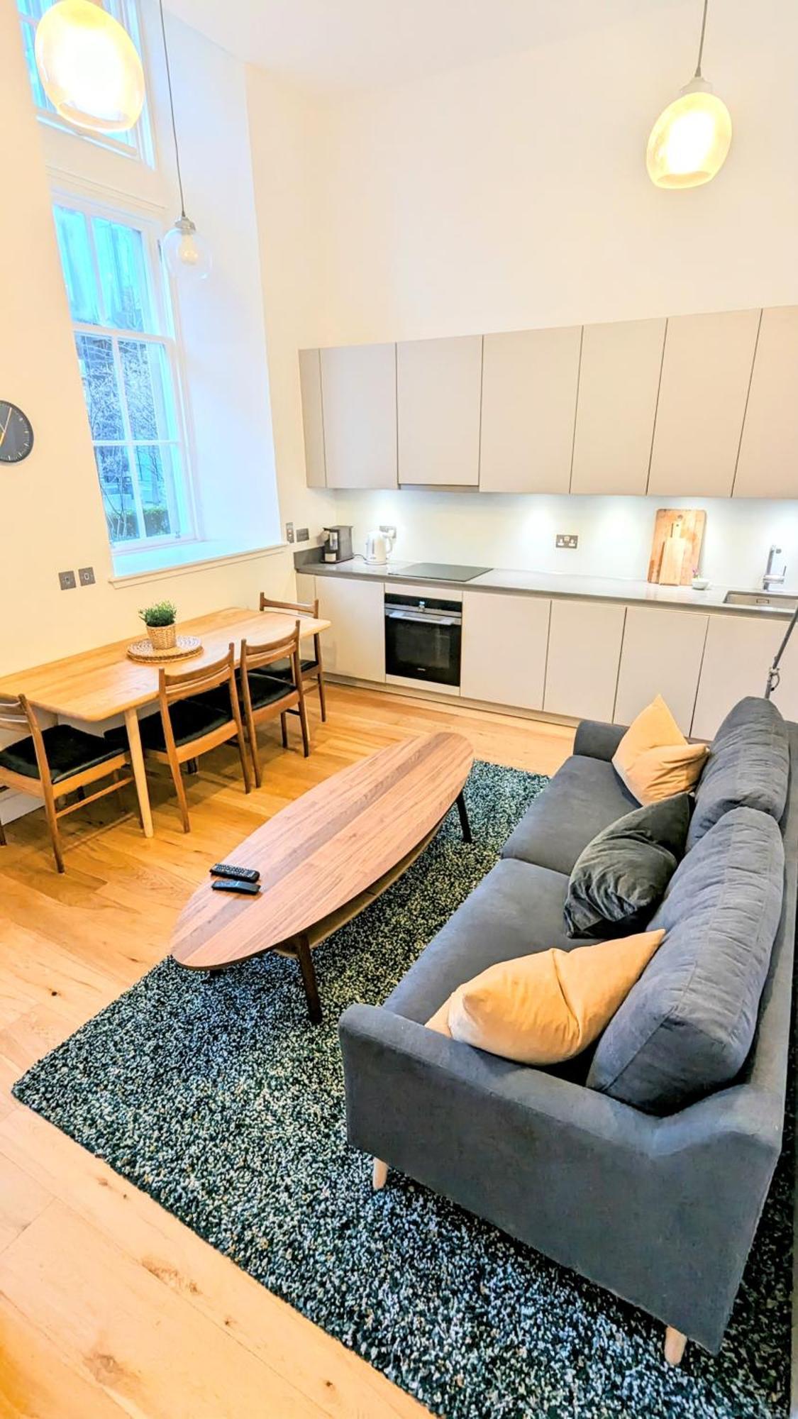 Luxury Apartment In Edinburgh City Center Exterior foto